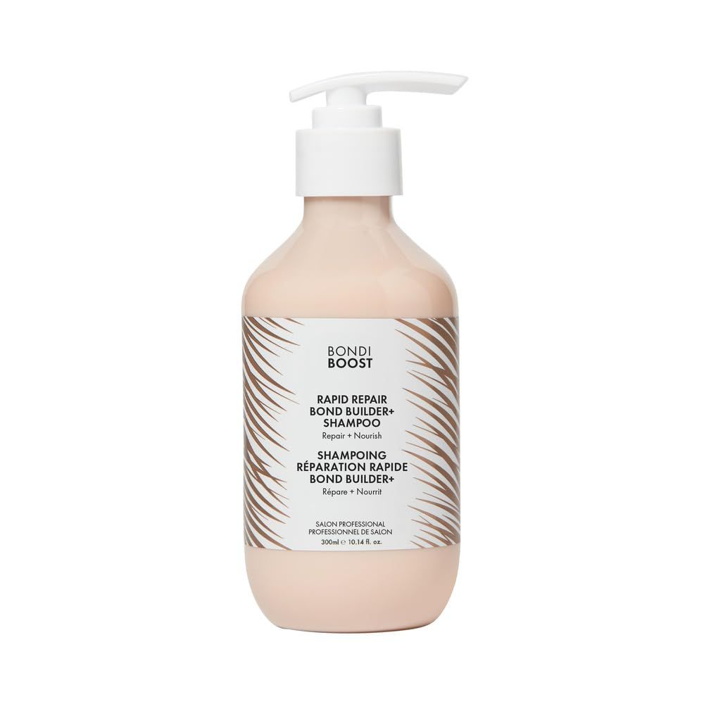 BONDIBOOST Rapid Repair Bond Builder Shampoo for Damaged Hair 10.14 fl oz, Strengthening Formula for Restoring Rebuilding Hair, Deep Conditioning Nourishing Treatment for Healthier Results