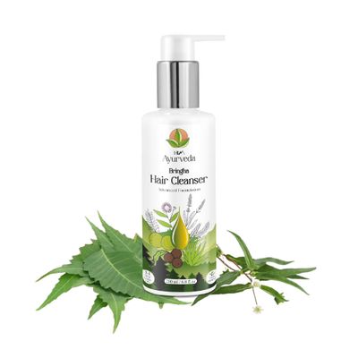 HIM AYURVEDA Bringha Hair Cleanser (Shampoo) Ayurvedic Hair Cleanser 100 Natural and Ayurvedic Hair Cleanser-200 ML