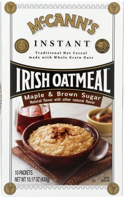 McCanns Instant Irish Oatmeal Maple Brown Sugar, 10 ct, 3 pk by McCann&#39;s