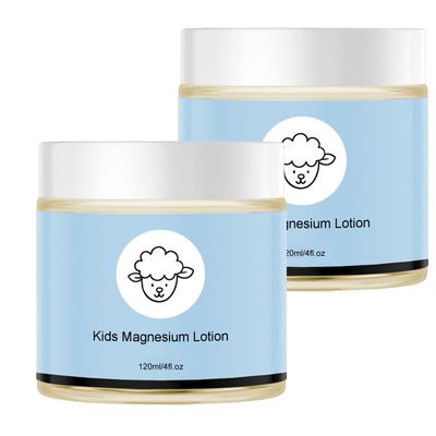 MrCuvaryas 2PCS Baby Magnesium Sleep Lotion, Magnesium Lotion For Sleep Kids, Organic Juniors Bedtime Sleep Cream Helps Kids Stay Calm At Bedtime And During The Night, For All Skin Types