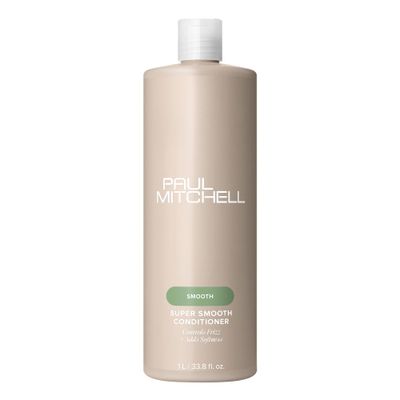 Paul Mitchell Super Smooth Conditioner, Controls Frizz, Adds Softness, For Frizzy Hair, 33 Fl Oz