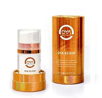 OYA ELIXIR Hair Smoothing Elixir - 50 ml - Reconstructive Additive for Color Treated Hair - Intermolecular Bonding, Highly Concentrated Volumizing Conditioner for Strong, Shiny, Healthy Hair