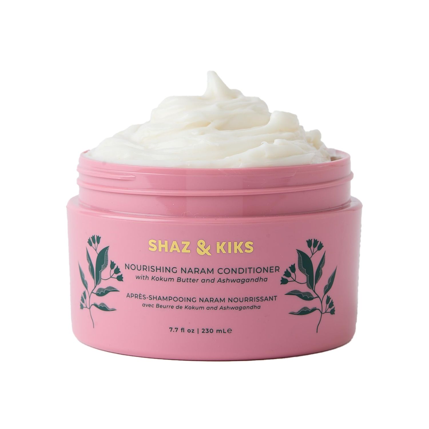 SHAZ KIKS Nourishing Naram Conditioner Light-weight Conditioner for All Hair Types Visibly Softens and Protects Hair with Ayurvedic Adaptogens