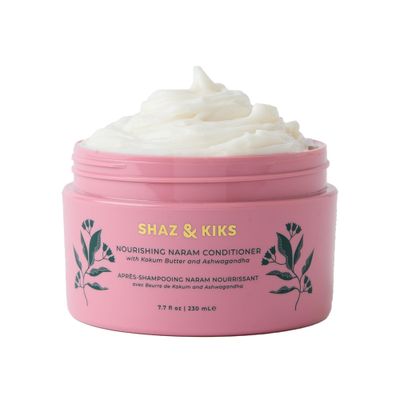 SHAZ KIKS Nourishing Naram Conditioner Light-weight Conditioner for All Hair Types Visibly Softens and Protects Hair with Ayurvedic Adaptogens