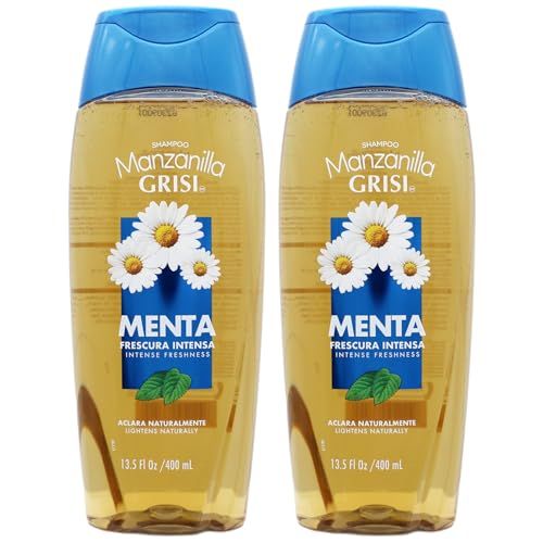 Grisi Manzanilla-Menta Shampoo 400ML, 2 PACK