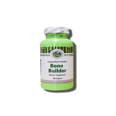 Daily Manufacturing Bone Builder (Vitamin&#39;s C, D3, K2, Calcium, Magnesium, Strontium, Boron, Silicon Betaine Hydrochloride) 180 Tablets