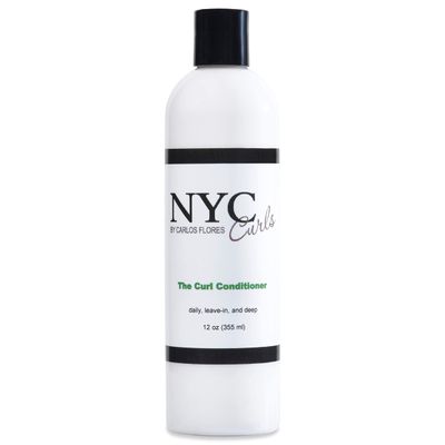 NYC Curls The Curl Conditioner Daily, Leave-in, Deep Conditioner for Curly, Coily, Wavy Hair 3 products in one Silicone Free Vegan 12 FL OZ