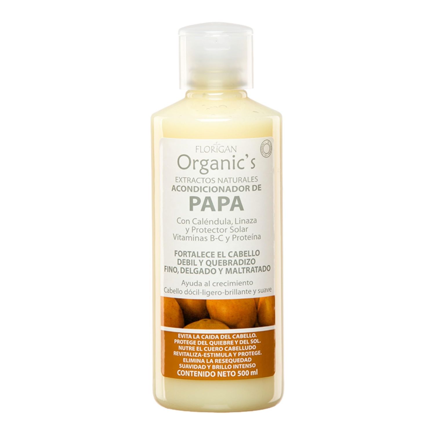 Hair Strengthening Conditioner Fortalecedor de Papa 500ml. Florigan (1 unit)