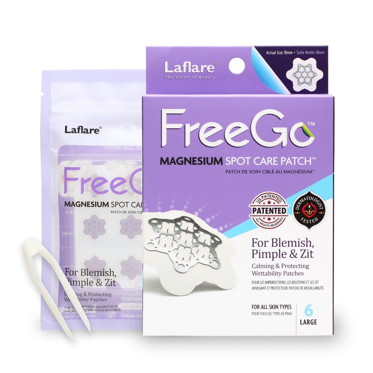 Deep Blemish Microdarts Pimple Patch Cystic Acne Fast-Acting Quick Calming 99.9 Pure Magnesium Madecassic Acid Tea Tree Eucalyptus Leaf Hydrocolloid Spot Care