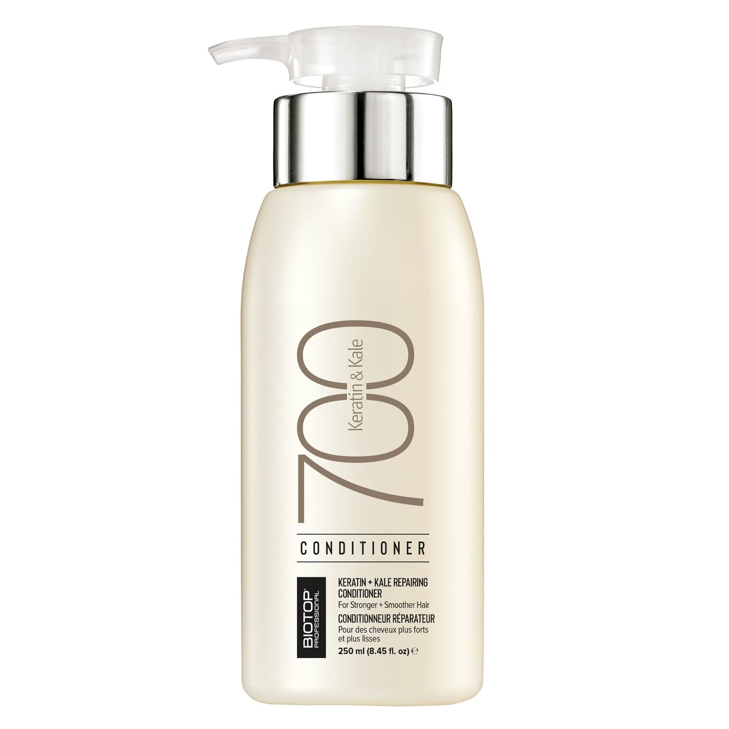 Biotop Professional 700 Keratin Kale Hair Conditioner - Made With Vitamin E to Soften Strengthen Strands - Nourishing Moisturizing Conditioner for Damaged Hair - 8.45 oz