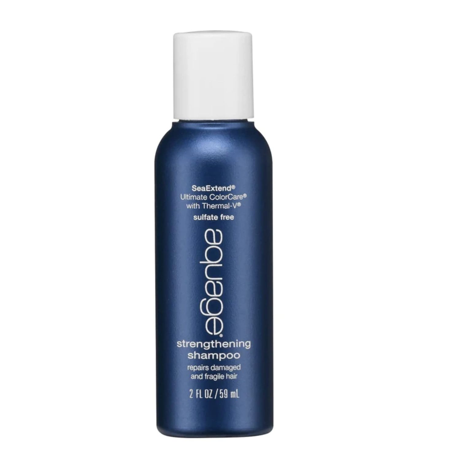 AQUAGE Strengthening Shampoo, Travel Size, Maintains Hair Color and Protects Against Heat, 2 fl. oz