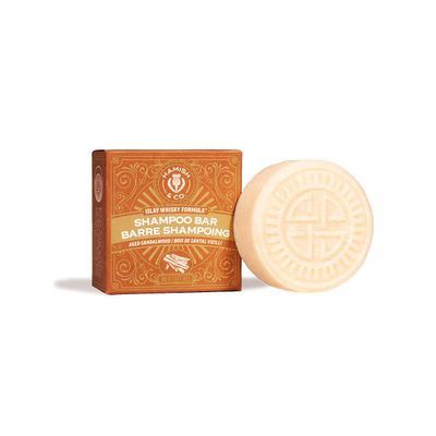 Viori Hamish Co. Shampoo Bar - Aged Sandalwood - Shampoo for Men - Handcrafted with Scottish Islay and Whiskey Infused - Made from Natural Ingredients - Sulfate, Paraben, Cruelty, and Plastic-Free
