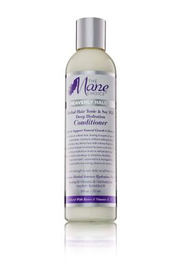 The Mane Choice Heavenly Halo Herbal Hair Tonic Soy Milk Deep Hydration Conditioner, 8 Ounce