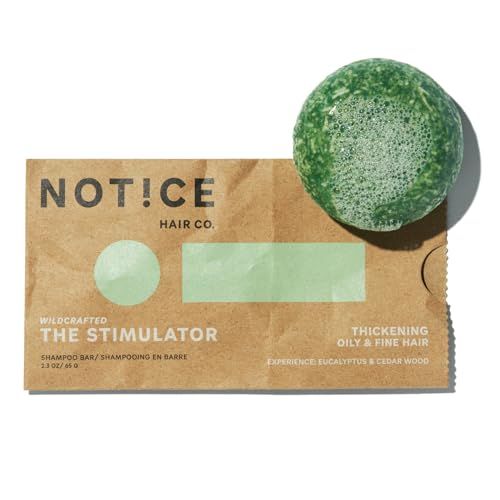 NOT!CE Hair Co. The Stimulator Shampoo Bar - thickening oily fine hair