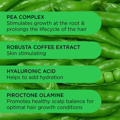 Noughty Get Set, Grow Hair Growth Conditioner Vegan Thickening Regrowth Repair Volumizing Hair, 250 ml, 8.4oz