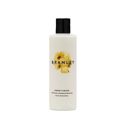 BRAMLEY Conditioner, 250ml Lemon, Mandarin and Rosemary Essential Oils Natural Hair Conditioner Silicone Free Nourishes Softens Vegan Cruelty Free