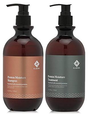 Elabore Protein Moisture Shampoo Treatment Set (15.21 fl.oz 450 ml)