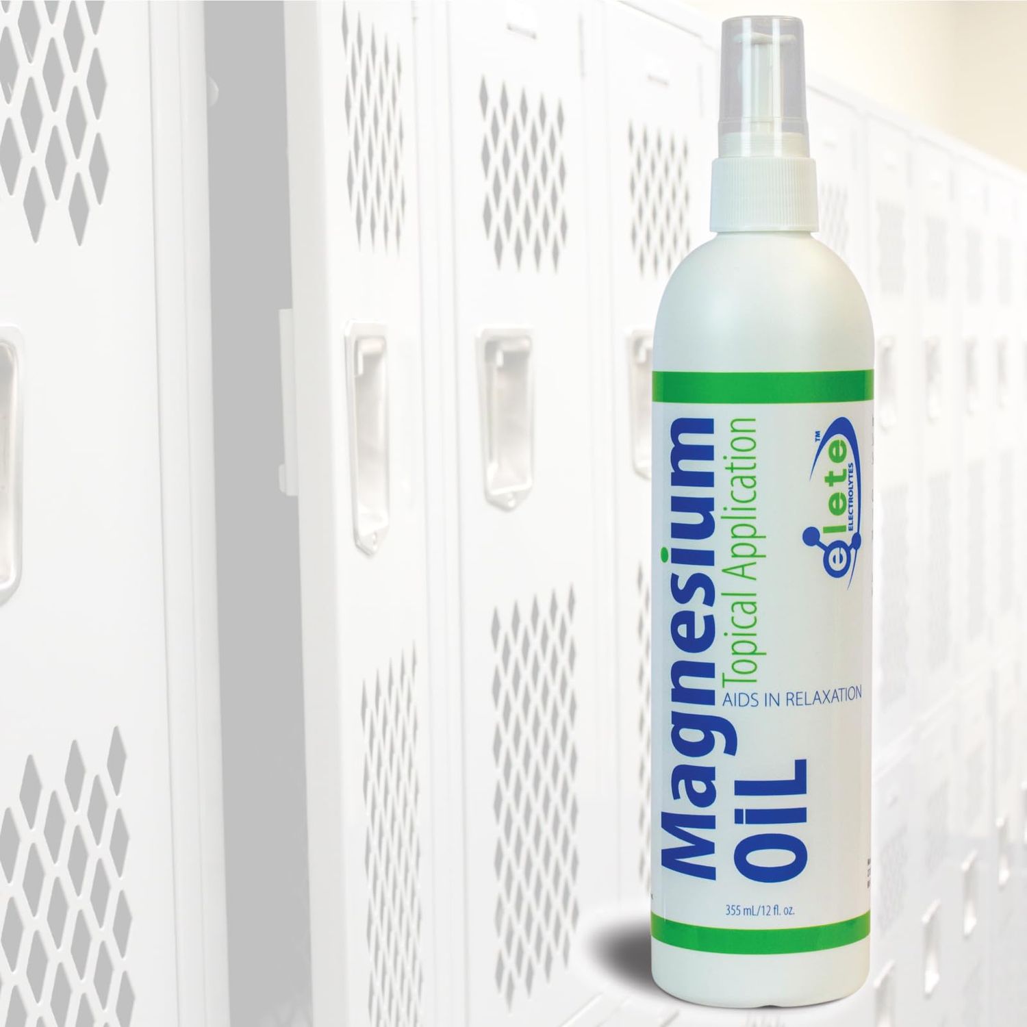 elete Pure Magnesium Oil Spray, Big 12oz Bottle, Magnesium Oil for Feet, Legs, Muscle Cramps and Soreness, Accelerate Workout Recovery