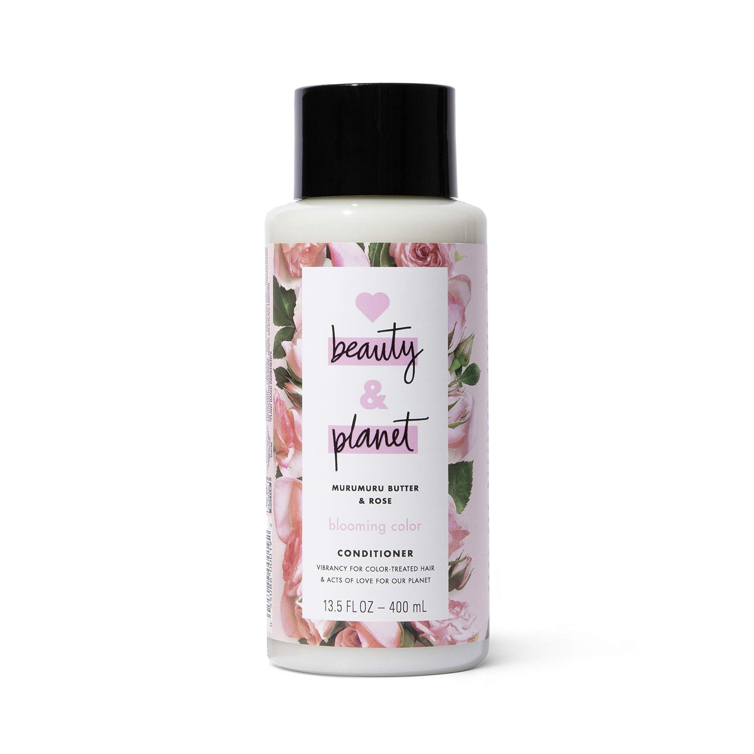 Love Beauty and Planet Blooming Color Conditioner for Color Treated Hair, Murumuru Butter Rose 13.5 oz