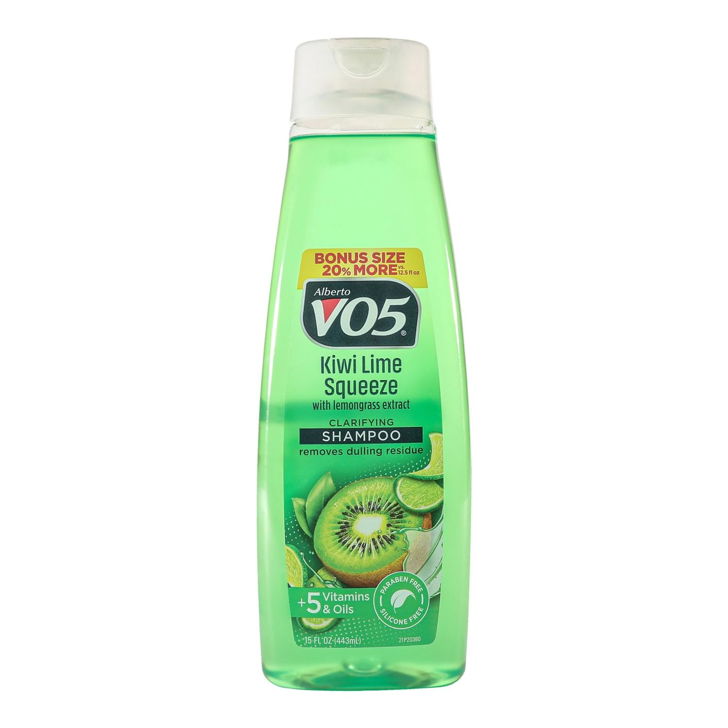 Alberto VO5 V05 Herbal Shampoo, Kiwi Lime Squeeze, 15 oz