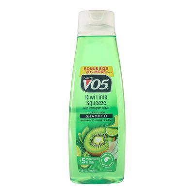 Alberto VO5 V05 Herbal Shampoo, Kiwi Lime Squeeze, 15 oz