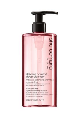shu uemura art of hair Delicate ComFort Clarifying Shampoo For Dry Scalp Hair - Cleanses and Softens Dry Hair, With Essential Nutrients and Antioxidants