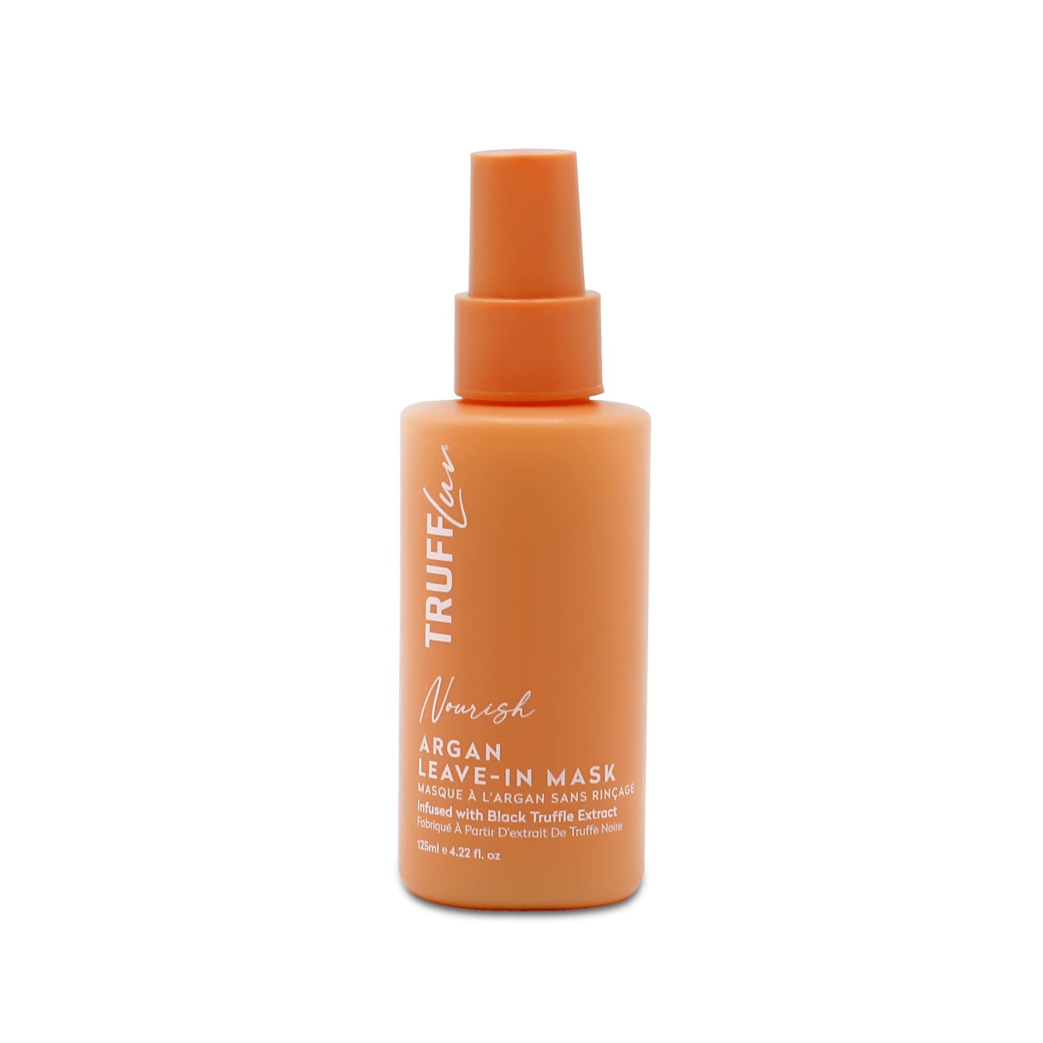 TruffLuv Nourish Collection Argan Leave-In Mask, Infused with Black Truffle Extract, Anti-Frizz Conditioning Spray, Detangles, Hydrates and Strengthens, Paraben Free, Sulfate Free, 4.22 Fl Oz