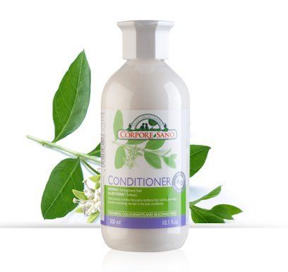 Corpore Sano HENNA ALOE Conditioner-CERTIFIED ORGANIC-HYPOALLERGENIC-300 ml10.1 fl of