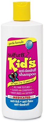 Sulfur8 Kids Medicated Anti Dandruff Shampoo, 7.5 Ounce