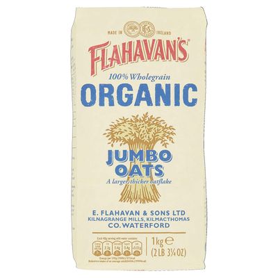 Flahavan&#39;s Organic Jumbo Oats - 1kg