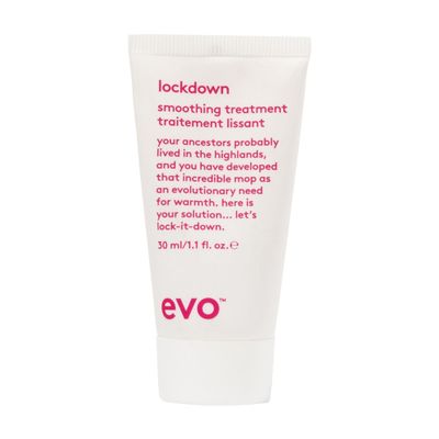 EVO Lockdown Smoothing Treatment - Leave-In Hair Treatment - Protects Color-Treated Hair and Reduces Frizz - Travel Size, 30ml 1.01fl.oz