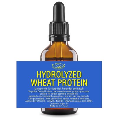 Artekas Innovation - HYDROLYZED WHEAT PROTEIN - Liquid - for Homemade Hair, Skin, Body Wash, Shampoos, Conditioners - 1.76 Oz