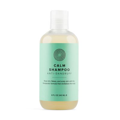 Hairprint Calm Anti-Dandruff Shampoo Mildest Formula for Scalp Health Contains White Willow Bark Plant Oils Dye-Free and Non-Toxic Formula (8 Fl Oz)