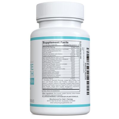 Nutri Synergy Prostate Health - Saw Palmetto, Zinc, Vitamins B6 E, Selenium, Advanced Formula for Prostate Support. 90 Capsules