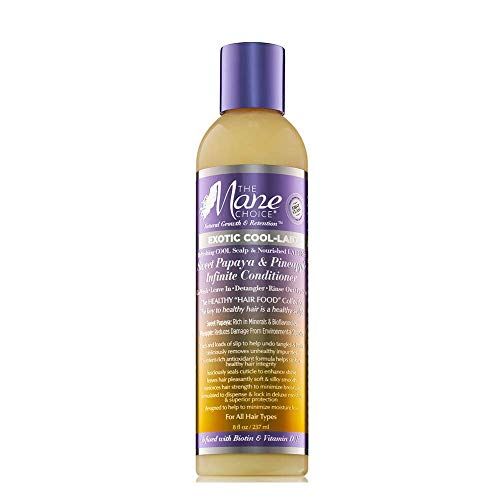 The Mane Choice Mane choice exotic cool-laid 4-in-1 conditioner sweet papaya pineapple, 8 Ounce