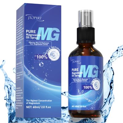 Magnesium Oil for Feet: Magnesium Oil Easy to Absorb and use - Magnesium Spray for Feet Easy to Carry Suitable for Most People 60ml