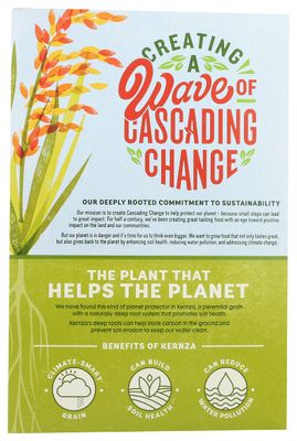 Cascadian Farm, Cereal Kernza GRNS Climate Smart Organic, 13.3 Ounce