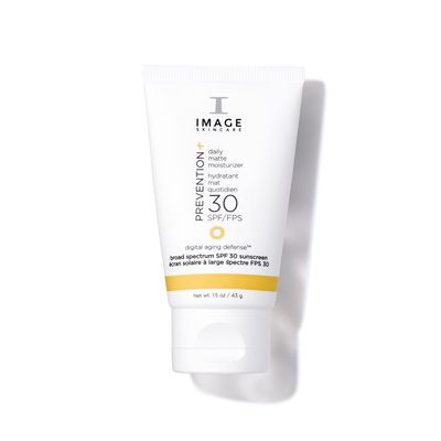 IMAGE Skincare, PREVENTION Daily Matte Moisturizer SPF 30, Zinc Oxide Mattifying Face Sunscreen Lotion, Discovery Size, Amazon Exclusive, 1.5oz