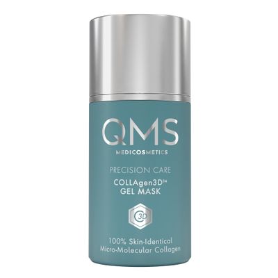 QMS Medicosmetics PRECISION CARE COLLAgen3D Gel Mask - Revolutionary Anti-Aging Facial Skincare Visibly Measurably Reduces Wrinkles Counteracts Signs of Aging - 2.54 oz