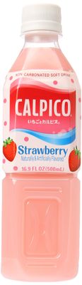 Calpico Non-Carbonated Soft Drink, Strawberry, 16.9 oz