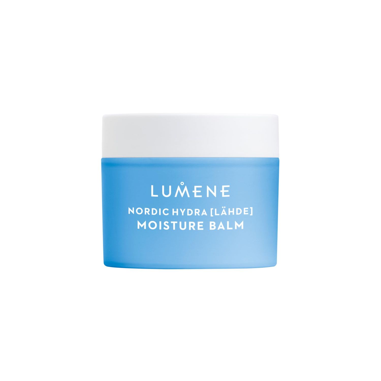 Lumene Nordic Hydra [Lahde] Moisture Balm - Lightweight Face Cream Dry Skin Hydrating Balm - Organic Nordic Birch Sap, Arctic Spring Water Plumping Hyaluronic Acid (1.7 oz)