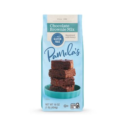 Pamela's Products Irresistible Chocolate Brownie Mix 16 oz (Pack of 3)