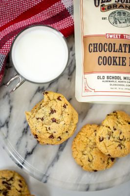 Old School Brand Chocolate Chip Cookie Mix - 16 oz Package - Great For Holiday and Year Round Baking! YUM! (1)
