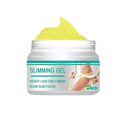 Slimming Cream, Navel Arm Leg Belly Ginger Fat Burning Cream, Weight Loss Skin Firming Moisturizing Massage Gel for Cellulite, Soothing, Relaxing, Tightening Slimming (50g)