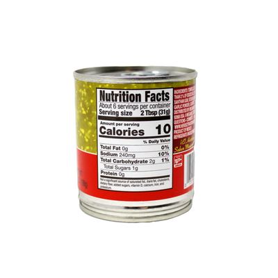 Embasa Salsa Verda 7 OZ Can of Medium Salsa for Tortilla Chips, Mexican Food (6 Pack)