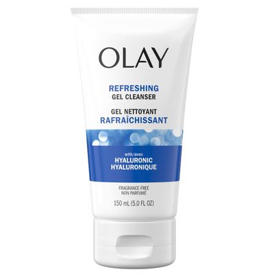Olay Regenerist Hyaluronic Peptide 24 Face Wash, Fragrance-Free, 5.0 o