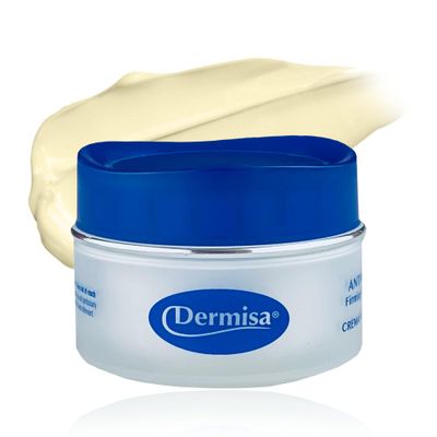 Dermisa Anti-Wrinkle Cream Contains Alpha Hydroxy Acids, Coenzyme Q10, Avocado Oil 1.5 OZ Pack of 1