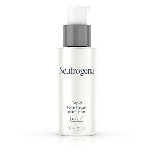 Neutrogena Rapid Tone Repair Night Cream with Retinol, Vitamin C and Hyaluronic Acid - Anti Wrinkle Face and Neck Moisturizer - Vitamin C, Retinol, Glycerin, Hyaluronic Acid, 1 fl. Oz