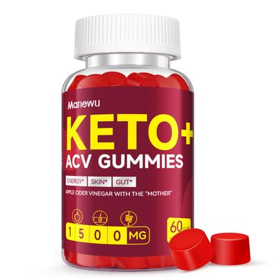Keto ACV Gummies - 1500mg Keto Gummies Diet Supplement for Women Men - Natural Apple Cider Vinegar with Mother - Gluten Free, Vegan, Non-GMO - Lemon-Honey Flavor