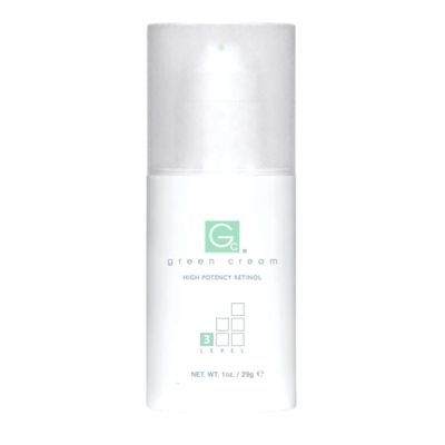 Green Cream Retinol, Level 3, High Potency, Airless Pump, 1 Ounce